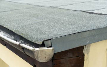 repair or replace Rousky flat roofing?